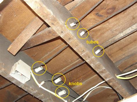 junction box for joining knob and tube and new wiring|knob and tube wiring problems.